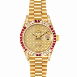 Rolex Lady-Datejust Womens watch Yellow gold Automatic 69038