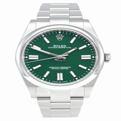 Rolex Oyster Perpetual 41 Mens watch Unisex Steel Automatic 124300-0005