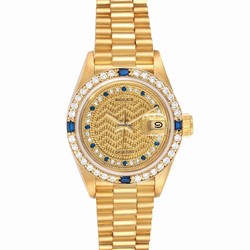 Rolex Lady-Datejust Womens watch Yellow gold Automatic 69088