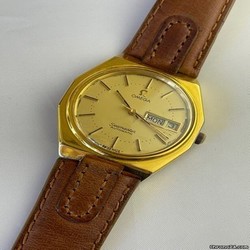 Omega Seamaster Mens watch Unisex Automatic Gold Steel 166.0260