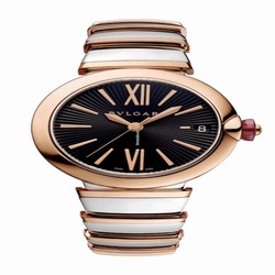Bulgari Lucea Womens watch Automatic Gold Steel 102192 LU33BSPGSPGD