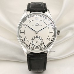 IWC Portuguese Hand-Wound Mens watch Unisex Manual winding Platinum IW544505