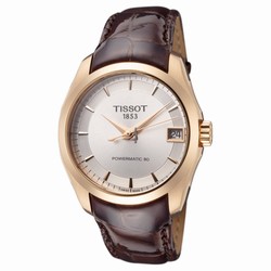 Tissot Couturier Womens watch Automatic Steel T0352073603100