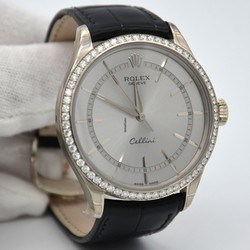 Rolex Cellini Time Mens watch Unisex White gold Automatic 50709RBR