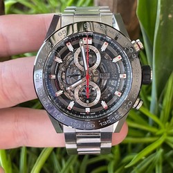 TAG Heuer Carrera Calibre HEUER 01 Mens watch Unisex Automatic Steel CAR2A1W-0