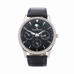 Jaeger-LeCoultre Master Ultra Thin Perpetual Mens watch Unisex Automatic Steel 130.84.70