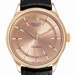 Rolex Cellini Time Mens watch Unisex Rose gold Automatic 50705