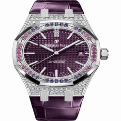 Audemars Piguet Royal Oak Lady Womens watch Automatic White gold 15452BC.ZY.D600CR.01