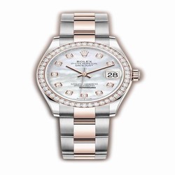 Rolex Datejust Gold Steel Automatic 278381 RBR