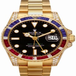 Rolex GMT-Master II Mens watch Unisex Yellow gold Automatic 116758SARU