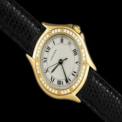 Cartier Cougar Womens watch Quartz Yellow gold 7980