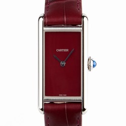 Cartier Tank Mens watch Unisex Quartz Steel WSTA0054