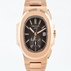 Patek Philippe Nautilus Mens watch Unisex Automatic Rose gold 5980 1R-001