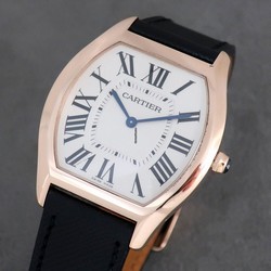 Cartier Tortue Mens watch Unisex Manual winding Rose gold WGTO0002