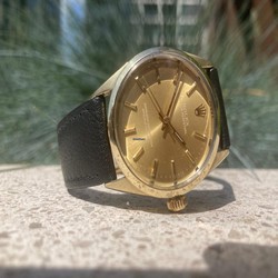 Rolex Oyster Perpetual 34 Mens watch Unisex Gold Steel Automatic 1024