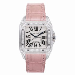 Cartier Santos 100 Womens watch Automatic White gold WM501751