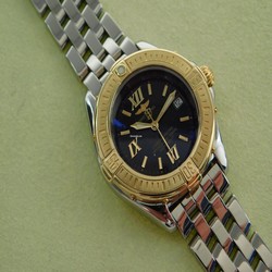 Breitling Cockpit Lady Womens watch Quartz Gold Steel D 67365