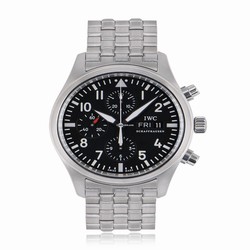 IWC Pilot Chronograph Mens watch Unisex Automatic Steel IW371704