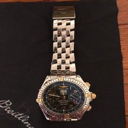 Breitling Crosswind Special Mens watch Unisex Automatic Gold Steel B44356