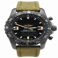 Breitling Chronospace Military Mens watch Unisex Quartz Steel M7836622 BD39