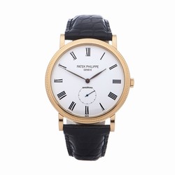 Patek Philippe Calatrava Mens watch Unisex Manual winding Yellow gold 5119J-001