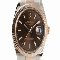 Rolex Datejust 41 Mens watch Unisex Gold Steel Automatic 126331