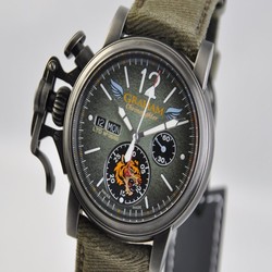 Graham Chronofighter Mens watch Unisex Automatic Steel 2CVAV.G03A