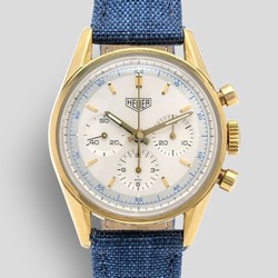 TAG Heuer Carrera Mens watch Unisex Manual winding Yellow gold CS3140