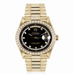 Rolex Day-Date 36 Mens watch Unisex Yellow gold Automatic 18348