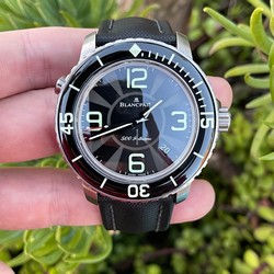 Blancpain 500 Fathoms Mens watch Unisex Automatic Titanium 50015-12B30-52B