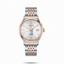 Longines Record Mens watch Unisex Automatic Rose gold L2.821.5.72.7