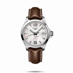 Longines Conquest Mens watch Unisex Quartz Steel L3.716.4.76.5