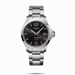 Longines Conquest Mens watch Unisex Quartz Steel L3.726.4.56.6