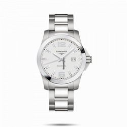 Longines Conquest Mens watch Unisex Quartz Steel L3.759.4.76.6