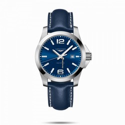 Longines Conquest Mens watch Unisex Quartz Steel L3.760.4.96.0