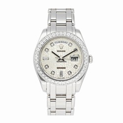 Rolex Day-Date Mens watch Unisex Platinum Automatic 18956BR
