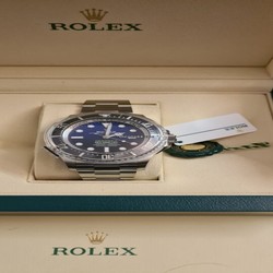 Rolex Sea-Dweller Deepsea Mens watch Unisex Steel Automatic 126660 D-BLUE