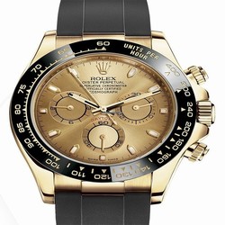 Rolex Daytona Mens watch Unisex Yellow gold Automatic 116518LNG