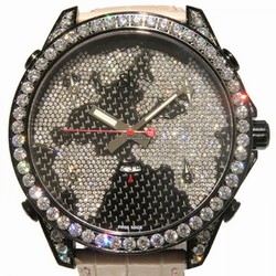 Jacob & Co. Five Time Zone Quartz Steel JC-47SCFDCB