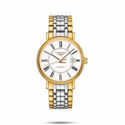 Longines Presence Mens watch Unisex Automatic Gold Steel L4.922.2.11.7