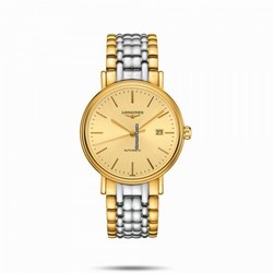 Longines Presence Automatic Gold Steel L4.922.2.32.7