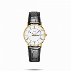 Longines Presence Mens watch Unisex Quartz Gold Steel L4.743.6.11.0