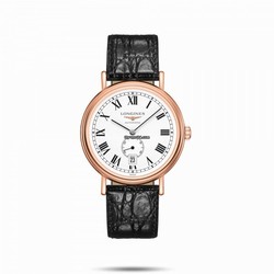 Longines Presence Mens watch Unisex Automatic Rose gold L4.905.1.11.2