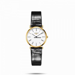 Longines La Grande Classique Womens watch Quartz Gold Steel L4.512.2.11.2