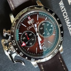 Graham Chronofighter Mens watch Unisex Automatic Steel 2CVBC.C01A