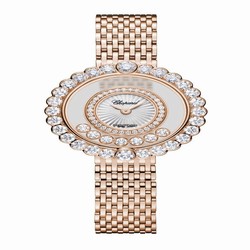 Chopard Happy Diamonds Womens watch Quartz Rose gold 204180-5201