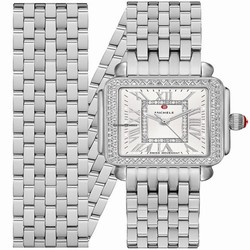 Michele Deco Womens watch Quartz Steel MWW06D000162