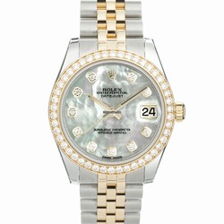Rolex Datejust 31 Gold Steel Automatic 178383NG