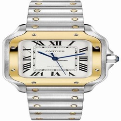 Cartier Santos Mens watch Unisex Automatic Steel W2SA0007