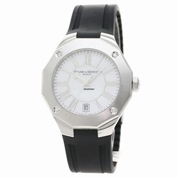 Baume & Mercier Mens watch Unisex Quartz Steel 4P